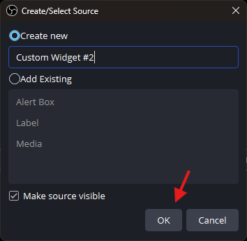 Creating a Custom Widget in OBS